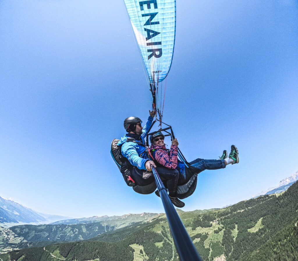 Anche gli ospiti più grandi possono volare