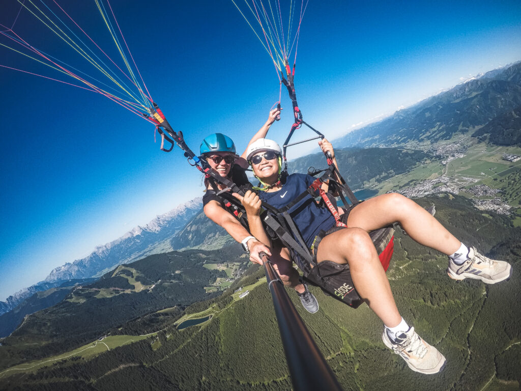 Christina notre pilote tandem avec invité