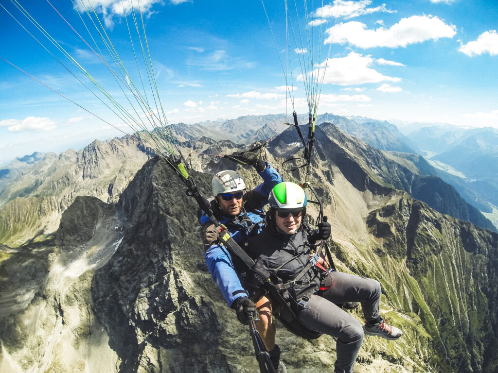 über den Ötztaler Alpen